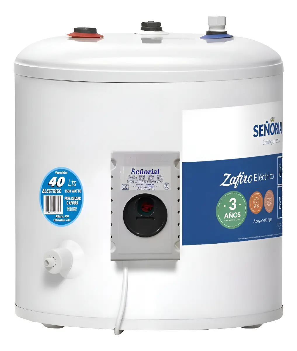 Termotanque eléctrico Señorial Zafiro TESZP40 30 litros