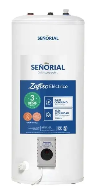 Termotanque eléctrico Señorial Zafiro 95 litros versión 2