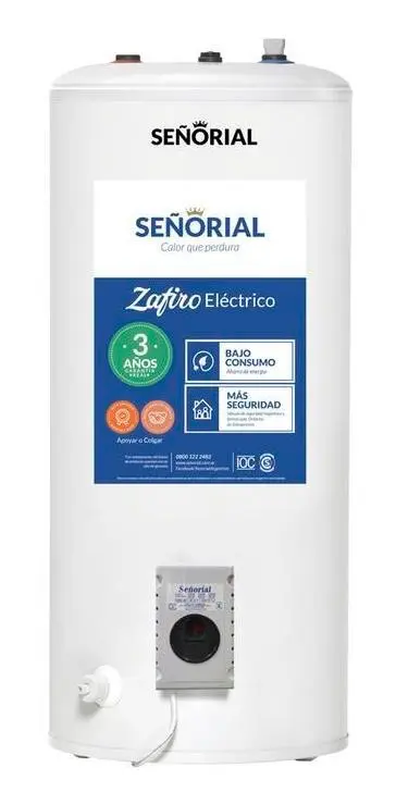 Termotanque eléctrico Señorial Zafiro 95 litros